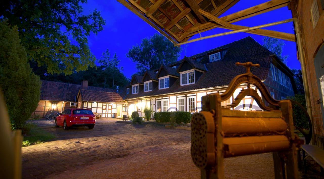 Landhotel Gutshof Im Oertzetal In Oldendorf, Suedheide Hermannsburg Kültér fotó