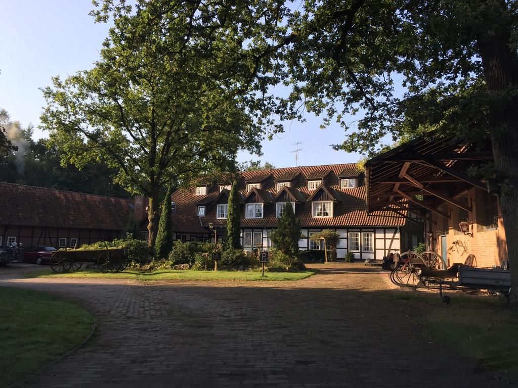 Landhotel Gutshof Im Oertzetal In Oldendorf, Suedheide Hermannsburg Kültér fotó